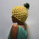 Strickmütze mit Obstmotiv,-Gelber Zitronenhut 5
