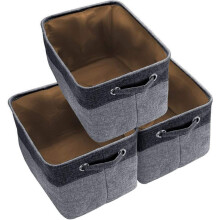 Decorative Storage Solutions, Collapsible Fabric Baskets, Premium Quality Material, Suitable for Organizing