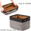 Decorative Storage Solutions, Collapsible Fabric Baskets, Premium Quality Material, Suitable for Organizing 4
