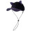 Chapeau de Baseball populaire avec oreilles de-Noir avec corde 1