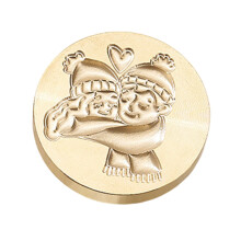 Valentine's Day Series Sealing Wax Stamp for Christmas-couple 4