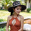 Multiuse Western Styles Sun Hat Breathable Straw Design-Black 7