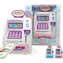 Banque d'épargne interactive : guichet automatique bancaire électronique personnel avec accès par carte de débit et roulement automatique de