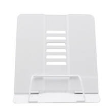 Support de livre réglable avec mécanisme de verrouillage inspiré d'un bouchon d'évier, installation facile, support ergonomique pour documents et