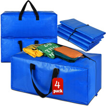 Poignées de transport robustes et bretelles de sac à dos, sacs de déménagement ultra-résistants pour un rangement extra-large, solution gain de