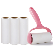 Recharges pour rouleau anti-peluches, outil de nettoyage multi-usages avec feuilles résistantes, non toxiques et écologiques