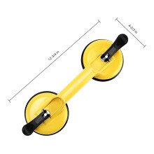 Saugnäpfe aus Aluminiumlegierung, Hochleistungs-Glasfliesenheber mit Vakuumplattengriff, ergonomischer Griff für sichere Handhabung, zum Anheben