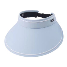 Comfortabele zonnehoed met open slappe hoed voor tuinieren-Blauw