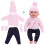 Puppenkleidung Pullover Hosen Hüte Schal 9