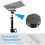 Satellite Tripod 1/4Inch Screw Adapter Bracket For Satellite Accessories Universal Compatibility 3