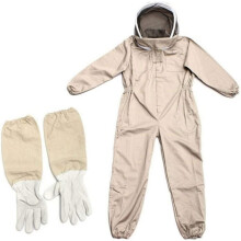 Bee Suits For Men Women, Beekeeping Suit With Veil Hood, Beekeeping Gloves, XXL Size For Professionals And Beginners