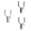6Pieces Aluminium Tree Support Stick for Fruit-Glossy model 5