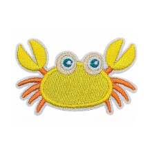 Patchs brodés à repasser sur tissu, thème de plage, appliqués-1