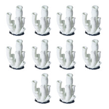 10 paquets de coraux artificiels sous-marins,-Type F blanc