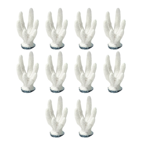 Aquariums de poissons, 10 pièces, Simulation de-Type A blanc