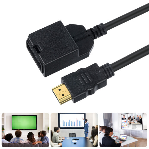 Améliore le câble HDMI avec des interfaces de type E pour une 1