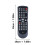 Télécommande de remplacement SER0346, fonction complète, pour 3