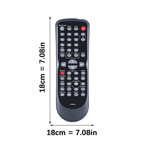 Télécommande de remplacement SER0346, fonction complète, pour 2