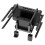 Étagère de bâti de mur de longévité pour le modem de-Noir 6