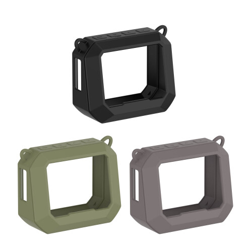 Silicone Sleeve Protector Case Featuring Reinforced Edges-Black 1