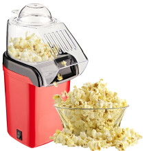 Popcorn Maker 1200W Fast Heating Oil Hot Air Popcorn Popper for Home Snacks and Parties