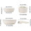 Nonstick Cookware Set with Removable Handles, 5 Piece Stackable Pots and Pans for RV and Home 4