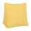 Triangular Backrest Decorative Pillow, Soft Fabric for Couch, Bed, and Living Room (Orange, 1Pcs) 2