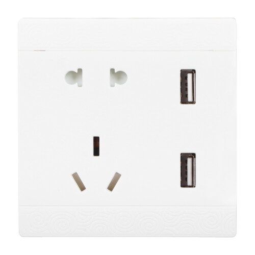 Διπλή πρίζα USB με αντικραδασμικό κέλυφος, ασφαλής και γρήγορη λύση φόρτισης για 1