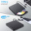 Computer External Disc Reader Drive USB 3.0 Type C-Black border 3