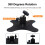 360 Adjustable Projectors Wall Mount Bracket Heavy Duty Metal 2