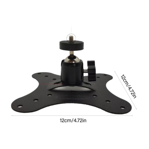 360 Adjustable Projectors Wall Mount Bracket Heavy Duty Metal 2