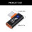 Compactly Lightn Female to USB C Charger Adapters-Orange 4