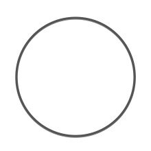Tape Recorder Rubber Drive Belt 1.2mm-Fold in half 90mm