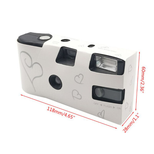 1 Set Disposable Film Camera 27 Exposures with Flash Light No 2