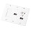 Επιτοίχια βάση HDMI τύπου Decora, συνδεσιμότητα 2HDMI + 3Rca για ξενοδοχεία, ανακαίνιση 4