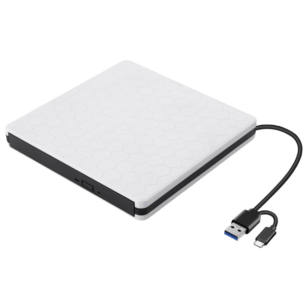 Portable External Dvds Burners Writer With Usb Type- Side Black 7709000244522