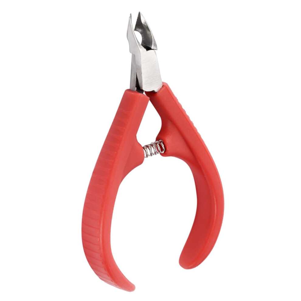 Professional Cuticle Nipper Set with Ergonomic Plastic Handle for Salon and Home Manicure