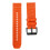Soft Comfortable Nylon Watch Straps for Daily Use-Orange 22mm 1