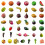 Fruits artificiels réalistes,-tranches de pastèque 06 2