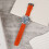 Soft Comfortable Nylon Watch Straps for Daily Use-Orange 22mm 6