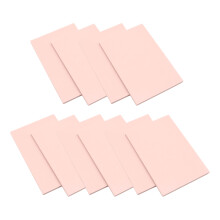 Blocs de sculpture de timbres en caoutchouc, 10 pièces,-rose