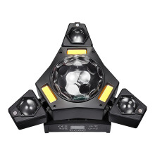 Disco Ball Lights DJ Moving Head Light with 4 Effects 4 Control Modes 360 Degree Rotation Strobe Stage Lights for Party KTV Wedding Bar