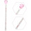 Multi Function Glass Stirring Rod Ergonomic Handle 12 Inch Length Smooth Surface Easy To Clean 2