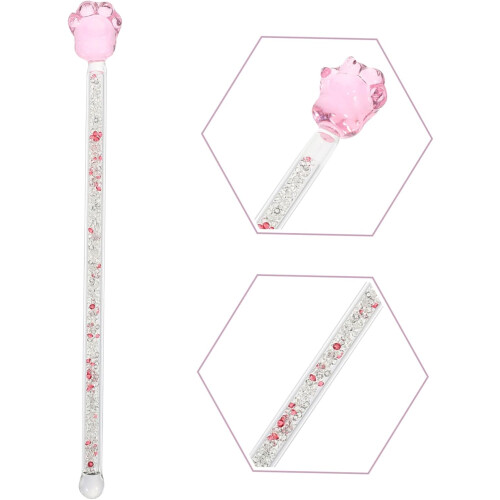 Multi Function Glass Stirring Rod Ergonomic Handle 12 Inch Length Smooth Surface Easy To Clean 1