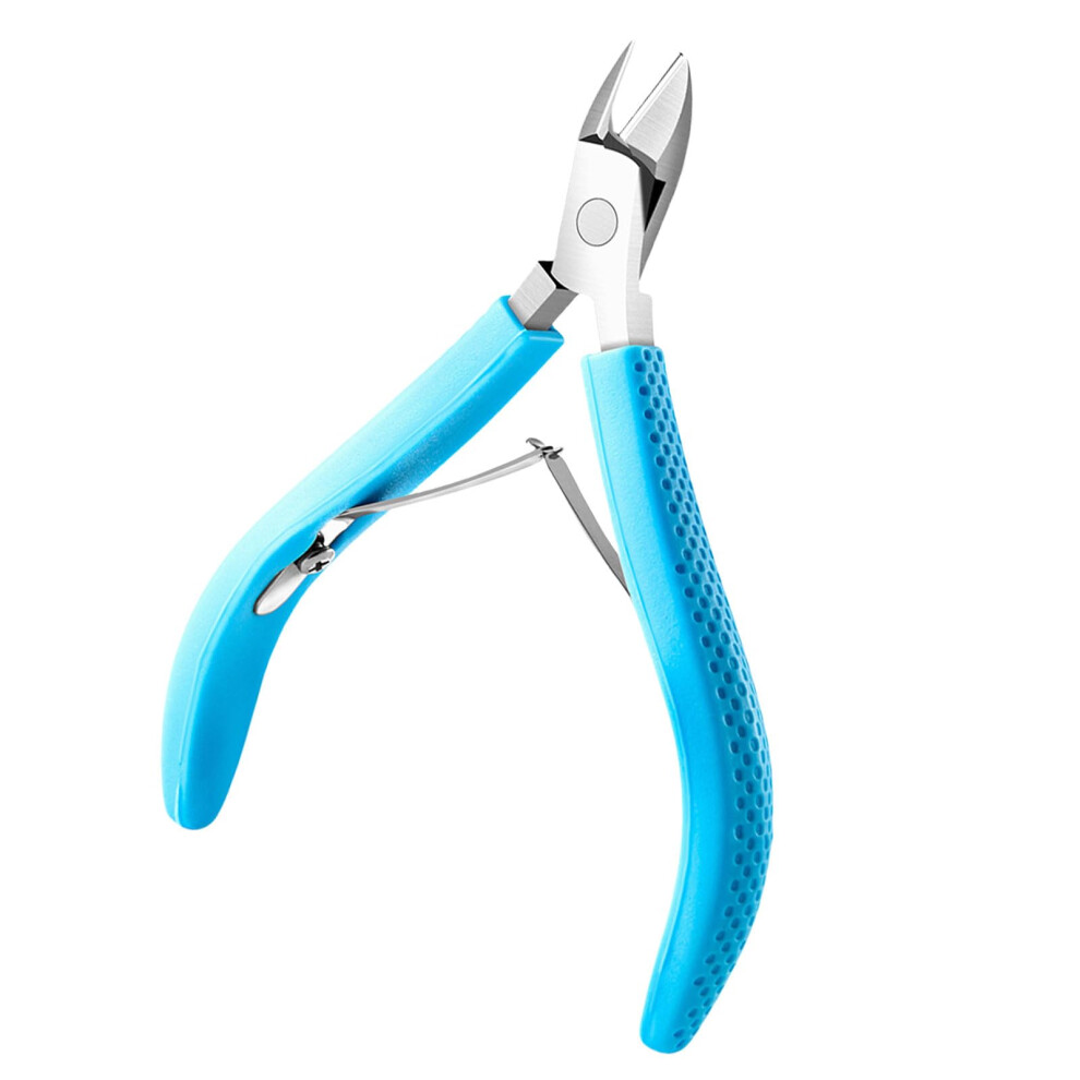 Stainless Steel Cuticle Trimmer and Nipper with Ergonomic NonSlip Grip for Precise Nail Care