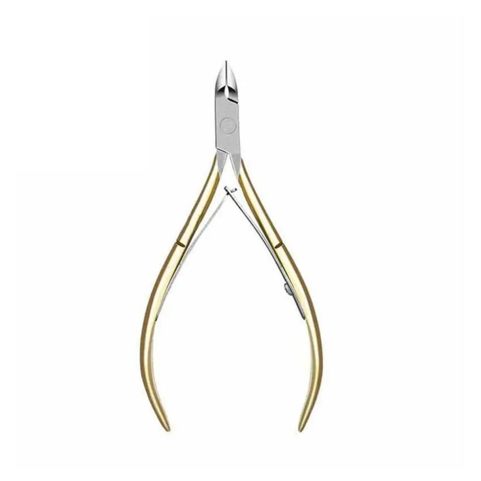 Professional Stainless Steel Cuticle Nipper with Precision Blades for Manicure and Pedicure