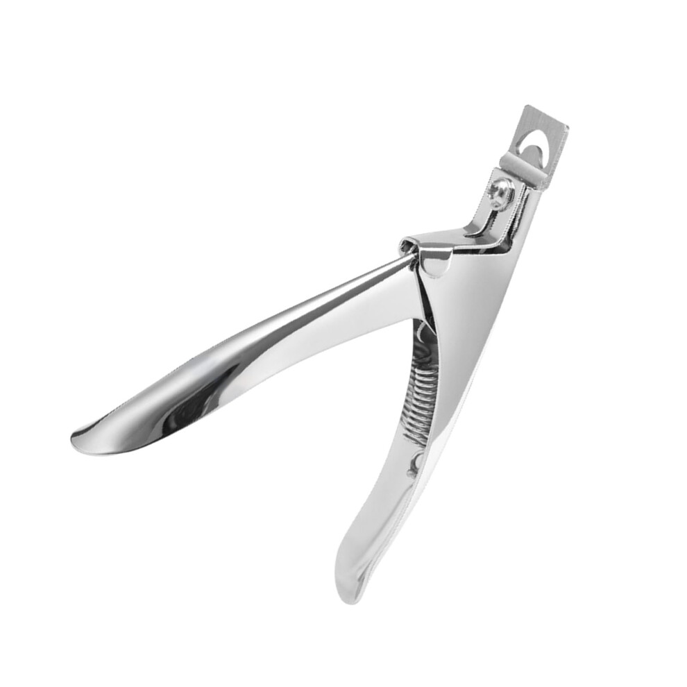 Acrylic Nail Cutter with Stainless Steel Blade, Ergonomic Grip, Adjustable Angles for Manicure