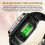 Smartwatch mit Blutsauerstoff- und Blutdruckmessgerät Black 9