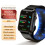 Smartwatch mit Blutsauerstoff- und Blutdruckmessgerät Black 2