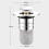 Double Pack Basin Sink Pop Up Waste Plug 3